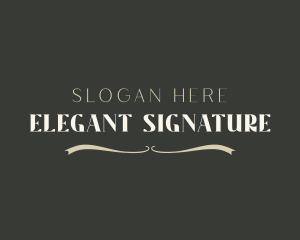 Deluxe Elegant Business logo design