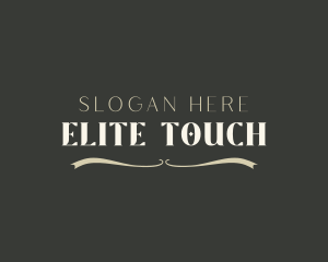 Deluxe Elegant Business logo design