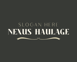 Deluxe Elegant Business logo design