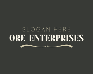 Deluxe Elegant Business logo design