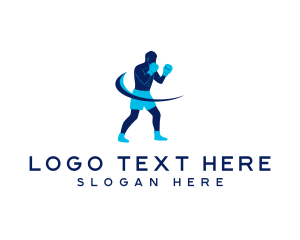 Boxing - Boxing Sports Workout logo design