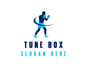 Boxing Sports Workout logo design