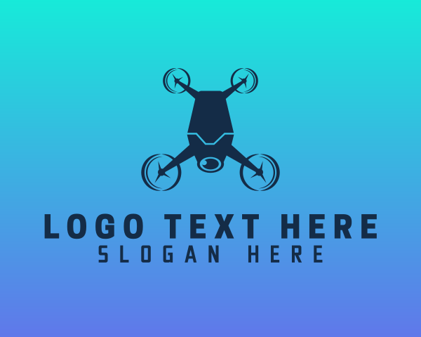 Flying logo example 2