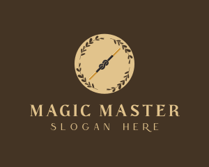 Magic Knot Wreath logo design