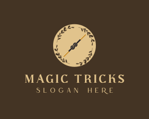 Magic Knot Wreath logo design