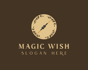 Magic Knot Wreath logo design