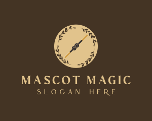 Magic Knot Wreath logo design