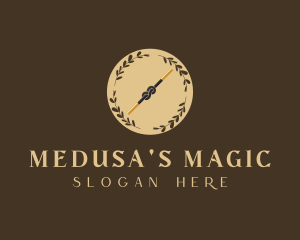 Magic Knot Wreath logo design