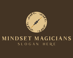 Magic Knot Wreath logo design