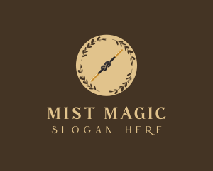 Magic Knot Wreath logo design