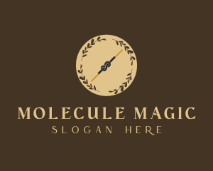 Magic Knot Wreath logo design