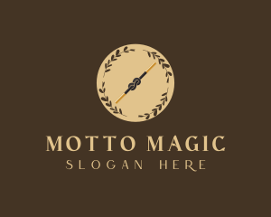 Magic Knot Wreath logo design