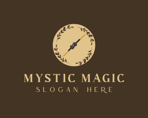 Magic Knot Wreath logo design