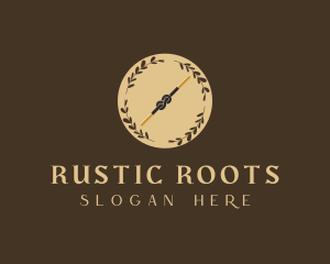 Magic Knot Wreath logo design