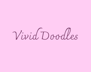 Fashion Cursive Wordmark logo design