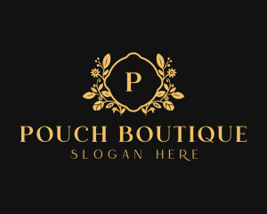 Stylish Floral Boutique logo design