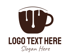 Cream - Chocolate Milk Mug logo design