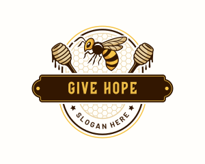 Bee Honey Farm Logo