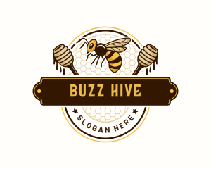 Bee Honey Farm logo design