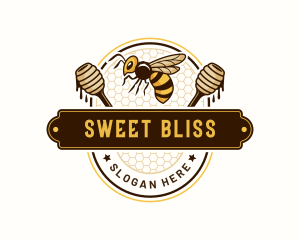 Bee Honey Farm logo design