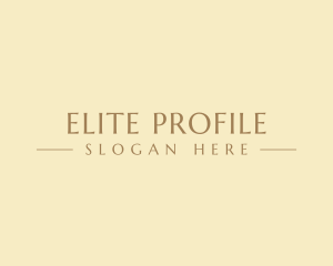 Elegant Luxury Business logo design