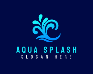 Water Wave Splash  logo