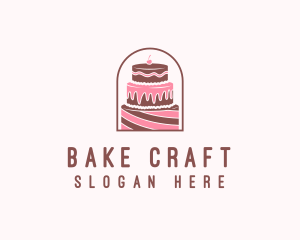 Confectionery Cake Bakery logo design