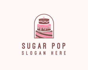 Confectionery Cake Bakery logo design