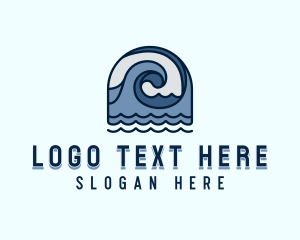 Ocean Tide Waves logo