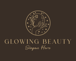 Lunar Herbal Skincare logo design