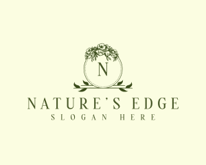 Nature Floral Bouquet logo design