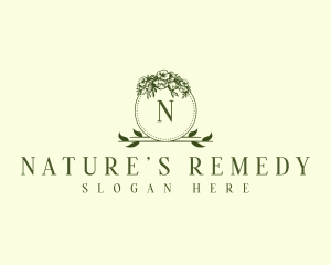 Nature Floral Bouquet logo design