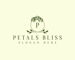 Nature Floral Bouquet logo design