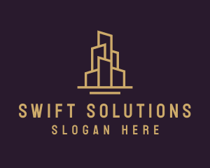 Real Estate Condominium logo design