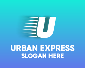 Fast Express Letter logo design