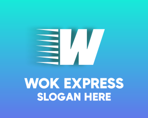 Fast Express Letter logo design