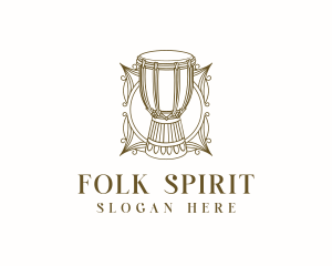 Musical Ethnic Drum logo