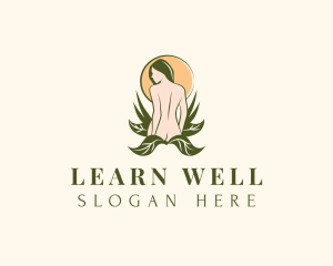 Feminine Nude Wellness logo design