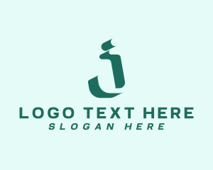 Studio Company  Letter J logo design