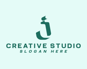 Studio Company  Letter J logo