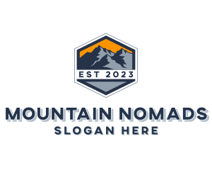 Mountain Outdoor Adventure logo design