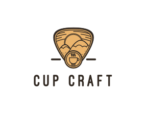 Mountain Coffee Cup logo