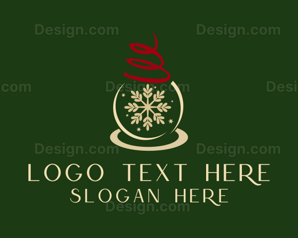 Snow Globe Decor Logo