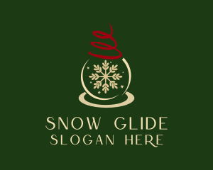 Snow Globe Decor  logo design