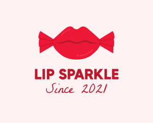 Candy Lips Cosmetics  logo design