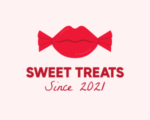 Candy Lips Cosmetics  logo design