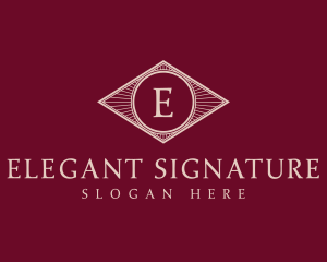 Elegant Boutique Brand logo design