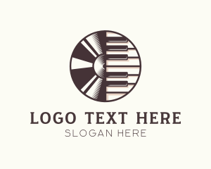 Piano Vinyl Instrument logo