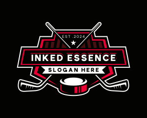 Hockey Sports Athlete logo design