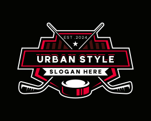 Hockey Sports Athlete logo